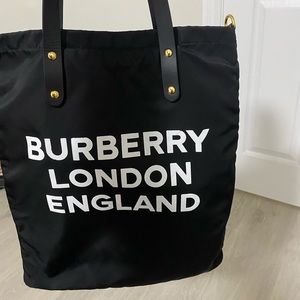 Authentic Burberry tote bag
